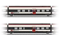 Märklin 43461 H0 aanvullingsset 1 voor de Giruno van de SBB B(B11) 2e klas en C(B10) 2e klas - thumbnail