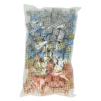 Koppelbare Rasterblokjes Natuurlijke Kleuren - 300st. - thumbnail