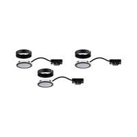 Paulmann LED-kastlamp LED LED vast ingebouwd 9 W Warmwit Zwart - thumbnail