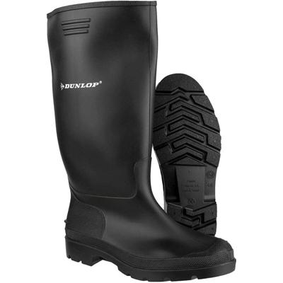 Regenlaarzen Dunlop Zwart Polyester PVC - Maat: 46