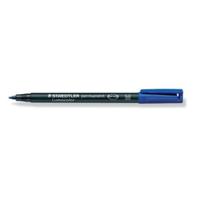 Staedtler Lumocolor 317, OHP-marker, permanent, 1,0 mm, blauw - thumbnail