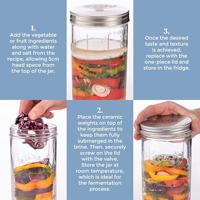 KILNER - Set om te fermenteren 1,00l - thumbnail