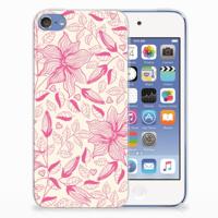 Apple iPod Touch 5 | 6 | TPU Case | Pink Flowers - thumbnail