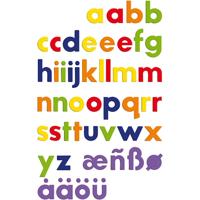 Magnetische letters, 36 stuk/ 1 doos - thumbnail