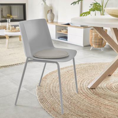 Kave Home Hannia Eetkamerstoel - Grijs Kave Home Hannia Eetkamerstoel - Grijs