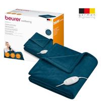 Beurer HD75OC Elektrische Warmtedeken 180x130 cm Fleece/Oceaanblauw - thumbnail
