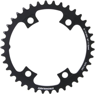 STRONGLIGHT kettenblatt chain ring strongl. 38t inner alu black STRONGLIGHT kettenblatt chain ring strongl. 38t inner alu black