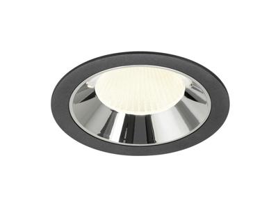 SLV InbouwspotNuminos XL zwart/chroom 4000K - 20gr - 1009956