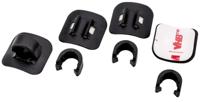 Katana self-adhesive aluminum guide sleeves set incl. clips (4 pieces) - thumbnail