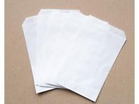 Witte inpakzakjes 26x33cm 250 stuks - thumbnail