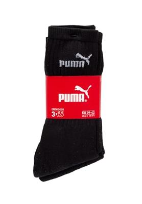 Puma sokken hoog zwart 3-pack-39-42