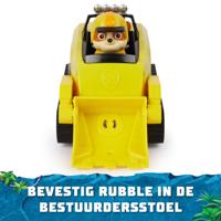 PAW Patrol Jungle Pups Rubble neushoornvoertuig met speelfiguur - thumbnail