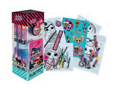 L.O.L. L.o.l surprise stationery toren, 35dlg.