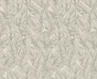 Dutch Wallcoverings Roberto Cavalli 9 - Bladeren - Grijs - thumbnail