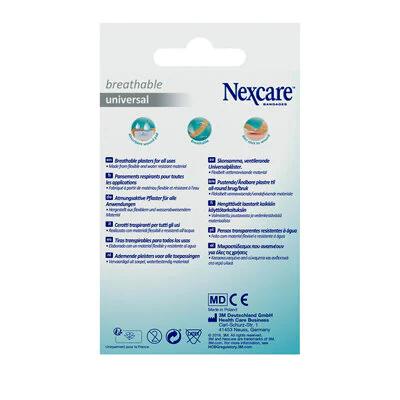 Nexcare 3m Breathable Univer. Strips 40 N0340as