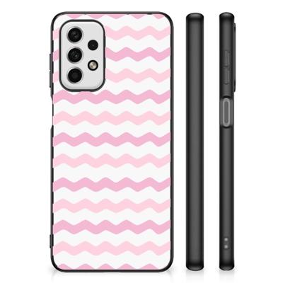 Samsung Galaxy A23 Back Case Waves Roze