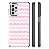 Samsung Galaxy A23 Back Case Waves Roze - thumbnail