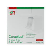 Curaplast Sensitive wondpleister 6cm x 5m 1 Rol - thumbnail
