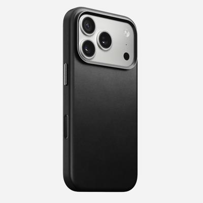 Nomad Traditional lederen hoesje iPhone 17 Pro - Black