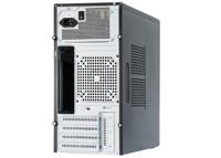 Chieftec Mesh Series CT-01B-350GPB Mini-tower PC-behuizing Zwart - thumbnail