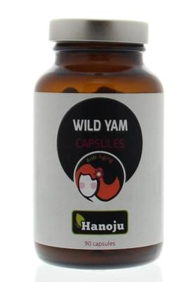 Hanoju Wild yams 500mg 90 Vegetarische capsules