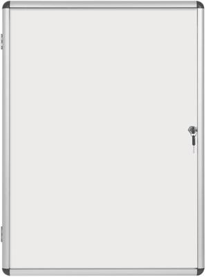 Pergamy glazen vitrine met magnetische achtergrond ft 9 x A4