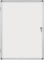 Pergamy glazen vitrine met magnetische achtergrond ft 9 x A4 - thumbnail