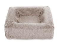 BIA BED FLEECE OVERTREK HONDENMAND TAUPE BIA-45 45X45X12 CM - thumbnail