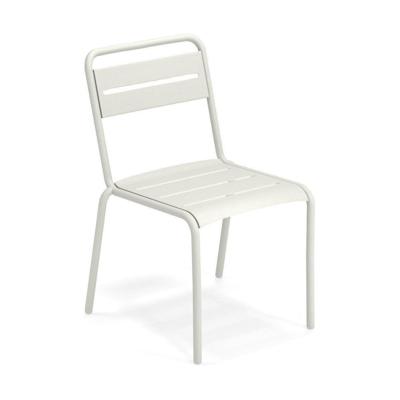 EMU Star tuinstoel aluminium matt white