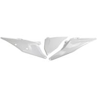 UFO PLAST zijkappen side covers ufo ktm white - thumbnail