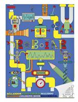 Haza Witbaard Kleurboek robot - thumbnail