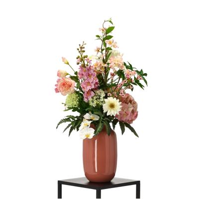 Handgebonden kunstboeket Charlotte Sarajevo - Wit/Roze