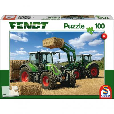Schmidt puzzel Fendt 724 Vario Fendt 716 Vario 100 stukjes