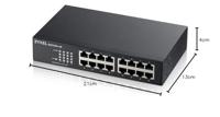 Zyxel GS1100-16 Unmanaged Gigabit Ethernet (10/100/1000) - thumbnail