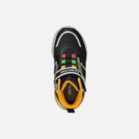 Hoge sneakers met licht J CIBERDRON Boy GEOX® zwart - thumbnail