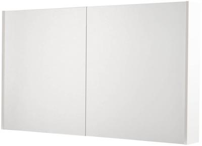 Saqu spiegelkast 120x70x14cm glanzend wit