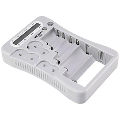 VOLTCRAFT Batterijtester VC1T Meetbereik (batterijtester) 1.5 V, 3 V, 6 V, 9 V Batterij VC-12613270