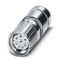 Coninvers Leitungssteckverbinder - power M23 - Serie P30 1605602 SF-7ES1N8A80DU silver Inhalt: 1 pc(s) - thumbnail