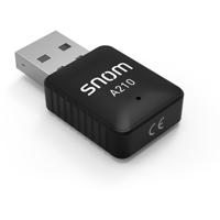 Snom A210 draadloze USB-dongle kunt u alle huidige snom telefoon in te schakelen D3xx en D7xx serie een draadloos apparaat om snom apparaten te bedienen zonder verstoring van netwerkkabel, 00004384 - thumbnail