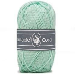 Durable Coral 2136 Bright Mint - Haakgaren / Breigaren