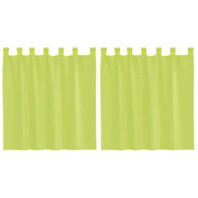 Gordijnen voile met lipje Top 2 st Appelgroen Gordijnen voile met lipje Top 2 st Appelgroen
