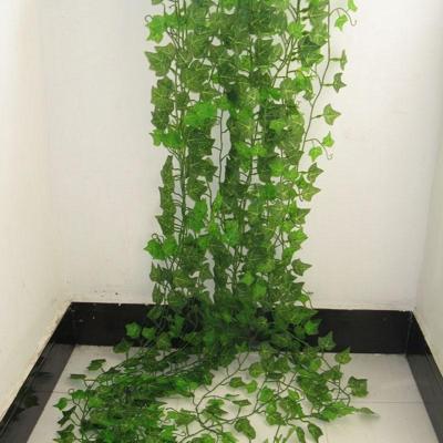 12 stuks 2.4 M kunstmatige Ivy groen blad Garland planten Vine nep Home decor PlasticFlower rotan tekenreeks