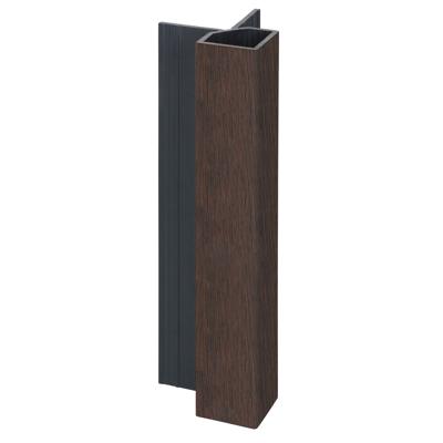 Keralit Uitwendig hoekprofiel Donker eiken (2828)