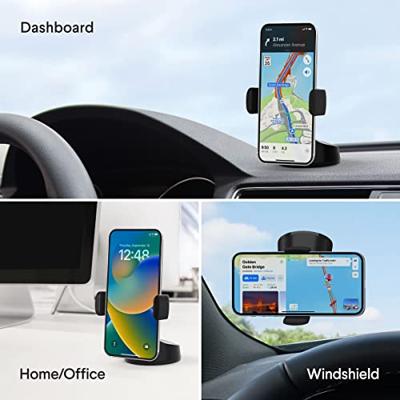Kenu Airbase Ultra Premium iPhone auto houder met zuignap - Black Kenu Airbase Ultra Premium iPhone auto houder met zuignap - Black