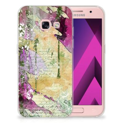 Hoesje maken Samsung Galaxy A3 2017 Letter Painting Hoesje maken Samsung Galaxy A3 2017 Letter Painting