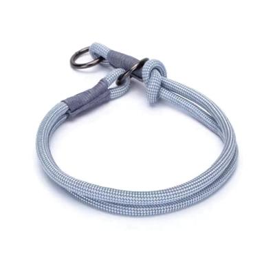 Nobleza Anti trek hondenhalsband - Grijs - Bella - 50 cm