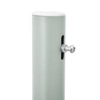 Tuinscherm uittrekbaar 160x600 cm blauw - thumbnail