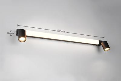 Trio SpiegellampEnrico 90cm - zwart - 281479332