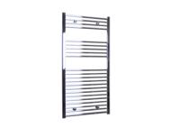 Sanicare design handdoekradiator 60x120cm midden aansluiting chroom - thumbnail