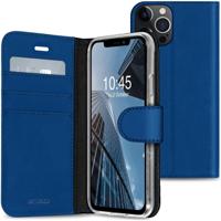 Accezz Wallet Case voor Apple iPhone 13 Pro Telefoonhoesje Blauw - thumbnail